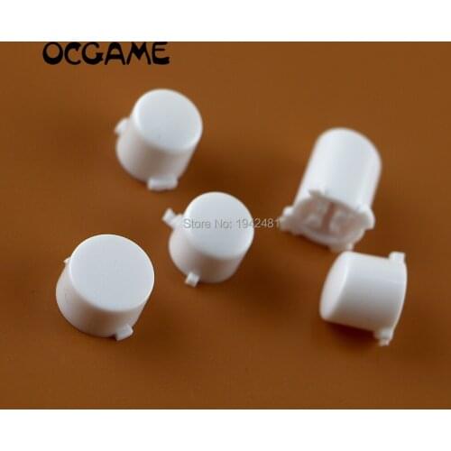 OCGAME For Xbox One xboxone Controller White Plastic ABXY +Guide Buttons Replace Key Wireless Controller Shell 50sets/lot