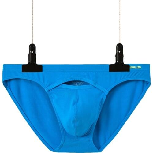 Sexy Mens Briefs Bikini Bamboo Fiber Comfortable Breathable Low-Rise Mens Underwear