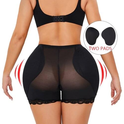 Butt Lifter Women Ass Padded Panties Slimming Underwear Body Shaper Butt Enhancer Shapewear with Padding on the Buttock and Hip