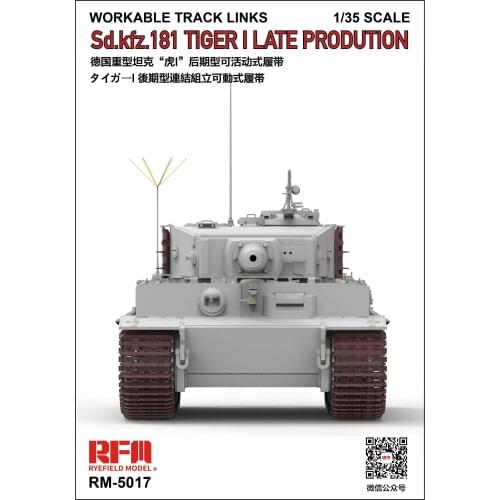 Rye Field Model RFM RM-5034 1/35 Workable Track for HVSS Type 80 M4 Sherman