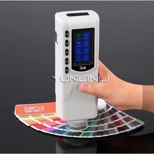 Portable Digital Precise Colorimeter Color Difference Meter Tester Color Reader With CE Certificated NR10QC
