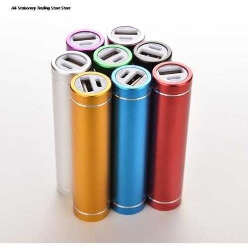 Portable Power Bank Box 18650 Li-ion Battery Charger Blank Shell For Cell Phone Tablet Electronics External USB Power Bank Case