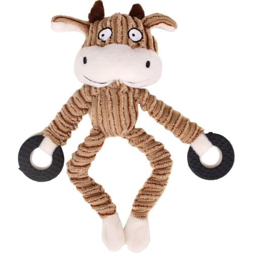 Durable Dog Squeaky Toys Bite Resistant Toy for Small Medium Large Dog