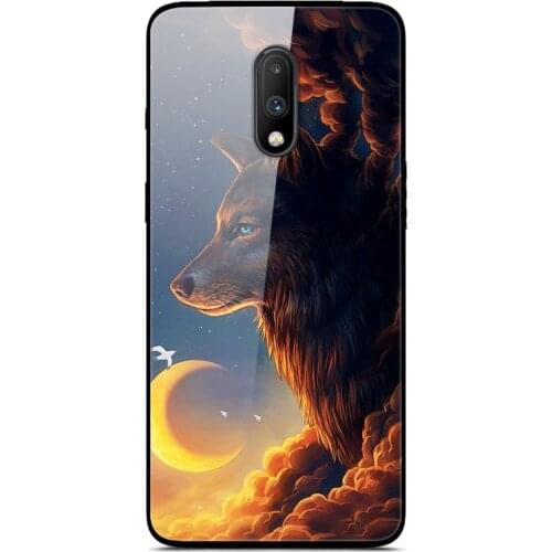 Glass Case For Oneplus 7 Phone Case Phone Cover Phone Shell Back Bumper Series 3