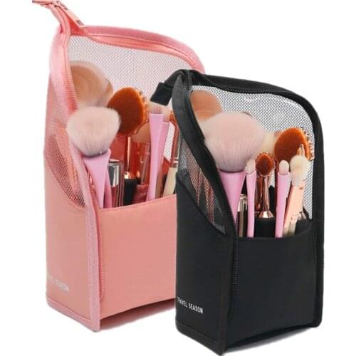Cosmetics Storage Bag Cosmetics Brush Storage Canister Mask Lipstick Eyebrow Pen Portable Storage Bag Brush Holder Makeup