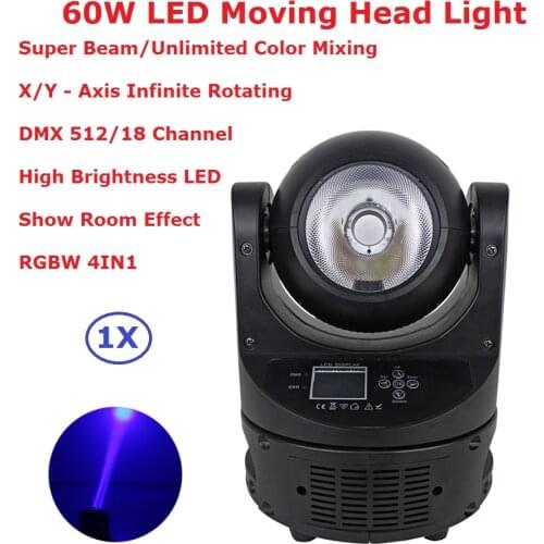 Ayrton MagicDot-R 60W Stage Led Moving Head Light RGBW 4IN1 Beam Lights 3.5 Degree 18 Channels For Disco Dj KTV Nightclubs