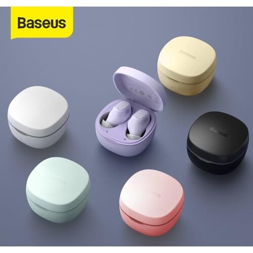 Baseus WM01 TWS Bluetooth Earphones Stereo Wireless 5.0 Bluetooth Headphones Touch Control Noise Cancelling Gaming Headset