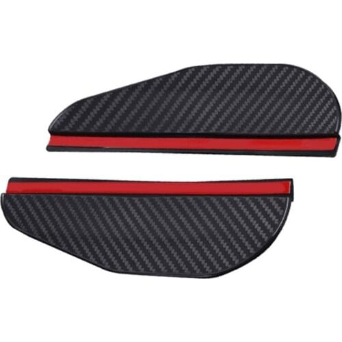 Rear View Mirror Rain Guard Blade,Carbon Fiber Rain Eye Brow Protection Cover,Ca 964B