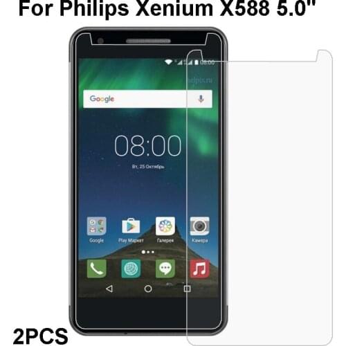 Screen Protector phone For Philips Xenium X588 phone Tempered Glass SmartPhone Film For Philips S327 Protective Screen Cover