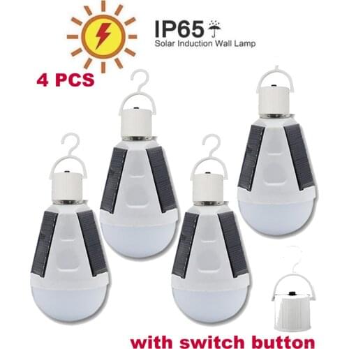 1-4pcs Portable Solar Garden Light Solar Lamp Outdoor Lighting Decoration Street Lights Security Wireless Wall Lamp garden wall