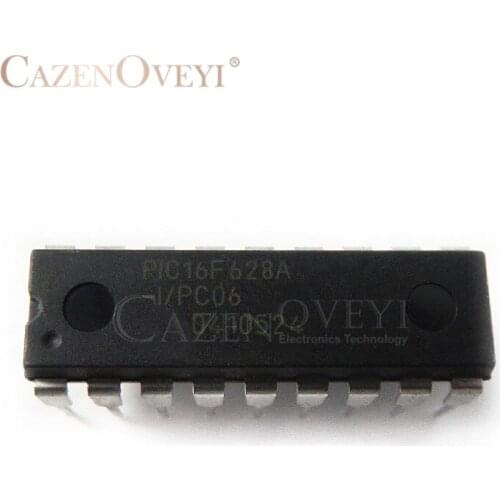 1pcs/lot PIC16F628A-I/P PIC16F628AIP PIC16F628A 16F628A DIP-18 In Stock