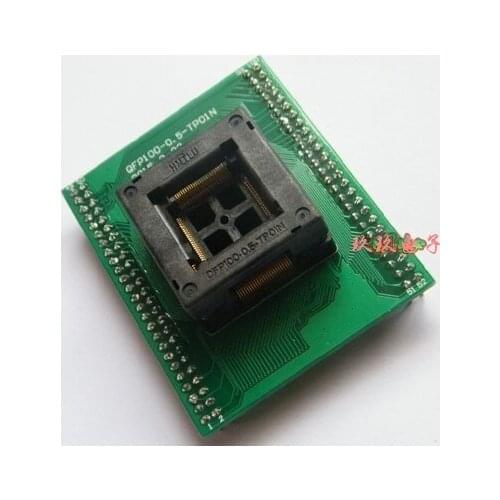 100 Programmer Burning Seat Test Seat 100-0.5mm Spacing Push Down Bounce Seat