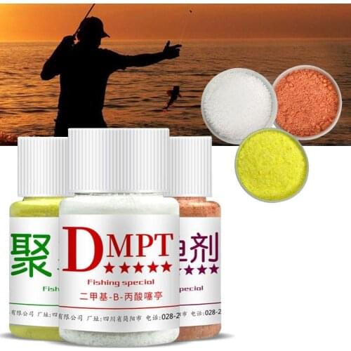 20G Fishing Bait Additive Powder DMPT Bait Digging Food Carp Tackle Lure Smell Fishing Attractive Bait Accessories G4E9