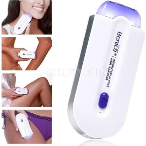 20Pcs/Lot Hot sale Benice E710 The Instant ,Pain Free Hair Remover with Advanced Sensa-light Technology