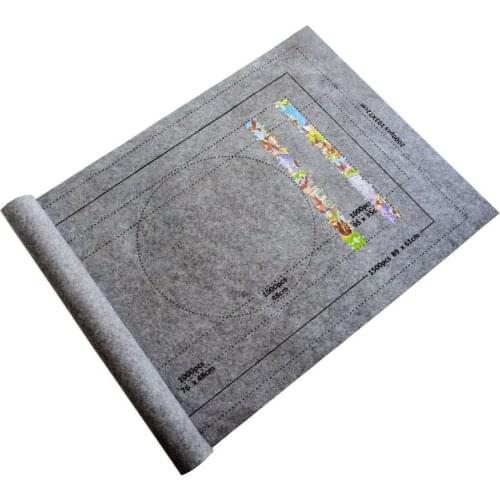 2020 New Jigsaw Roll Felt Mat Puzzles Blanket For Up To 1500/2000/3000Pcs Puzzle Accessories Portable puzzle mats