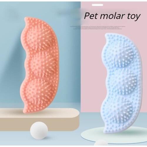 2021 new pet toy chew tpr molar bite resistant interactive dog toy training relieve boredom dog bite stick bouncy ball