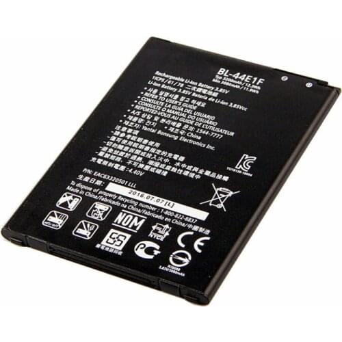 5pcs /lot 3200mAh BL-44E1F / BL 44E1F Replacement battery For LG V20 H990 F800 VS995 US996 LS995 LS997 H990DS H910 H918