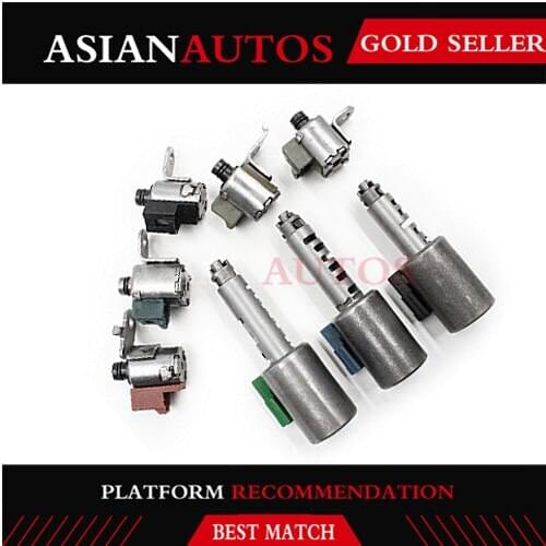8pcs Transmission Shift Solenoid AF33-5 AW55-50SN AW55-51SN RE5F for SATURN SAAB LANCIA INFINITI FIAT DAEWOO CADILLAC VOLVO