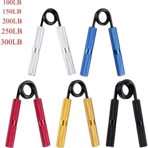 100lbs-300lbs Heavy Hand Grip Aluminum Wrist Rehabilitation Developer Hand grips Muscle Strength Training Device Carpal Expander