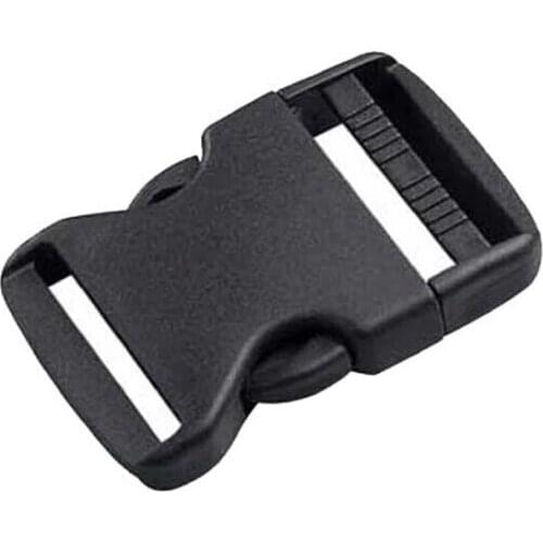 Free shipping 5pcs 2'' 50mm Plastic Buckles for ParaCord Bracelet webbing accessories for bags