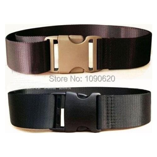 Free shipping high quality quick drying belt outdoor camp nylon belts plastic steel buckle adjustable length