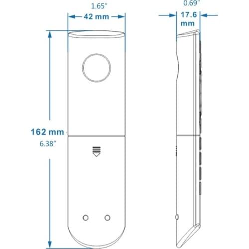 Y1AE Fly Mouse Voice With Backlit Q7 Air 2.4G Wireless Remote Control Backlight IR Learning For TV Box VS G21 PRO G30S