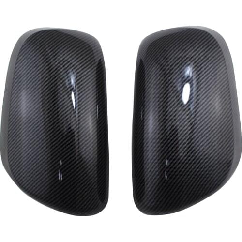 Carbon Fiber Color Side Wing Door Mirror Cover Car Accessories For Toyota Prius 20 2003-2008