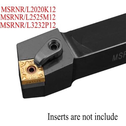 MSRNR2020K12/MSRNL2020K12/MSRNR2525M12/MSRNL2525M12 Cylindrical Arbor Lathe Turning Tool Holder Boring Bar cnc tool