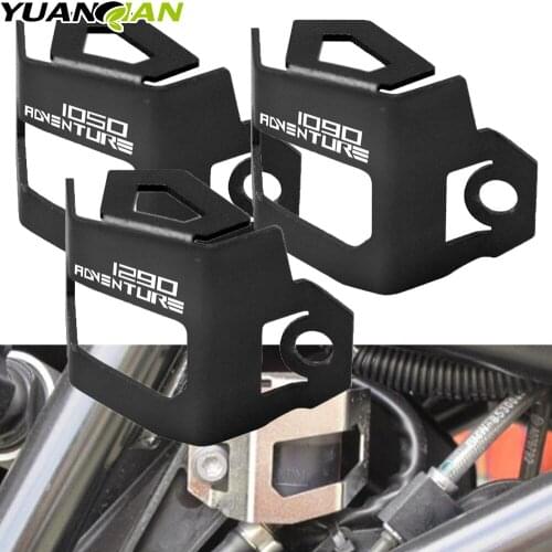 For 1290 SUPER ADVENTURE Motorcycle Rear Brake Fluid Reservoir Guard Cover Protect For 1290 1190 1050 Adventure 1290 ADV