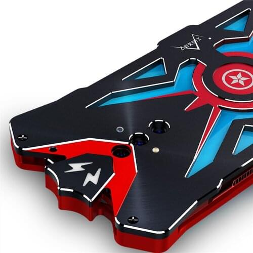 For Nubia Play Shockproof Heavy Duty Armor Metal Phone Case Phone Anti-fall Protective Shell