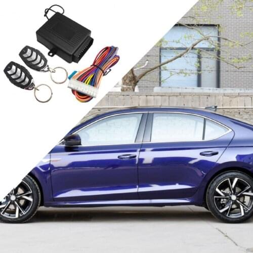 75% Dropshipping!4Pcs/Set M602-8193 Car Keyless Lock Multi-function Lock Remotely Metal Vehicle Entry System Kit for 12V DC Car