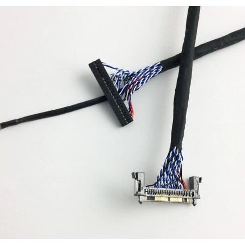 FI-RE51S-HF-LM240WU4-SLB3 51pin 10-bit lvds cable 50cm