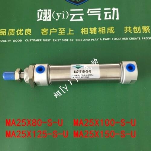 MA25X80-S-U MA25X100-S-U MA25X125-S-U MA25X150-S-U AIRTACStainless steel mini-cylinder aircylinder pneumatic air tools MA series