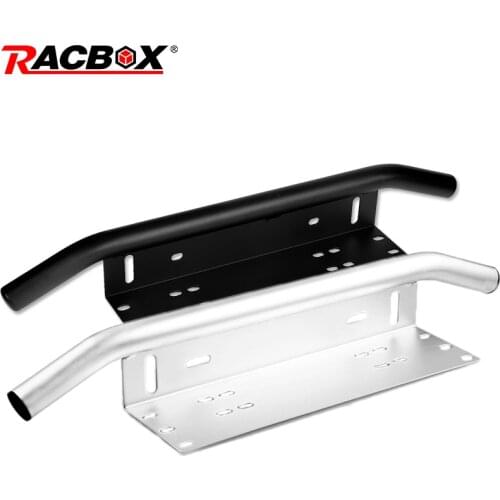 Retrofit Led Light Bar Mount Bracket Bull Bumper Front License Plate Mount Lamp Holder For Ford Offroad ATV UTV UAZ Work Light