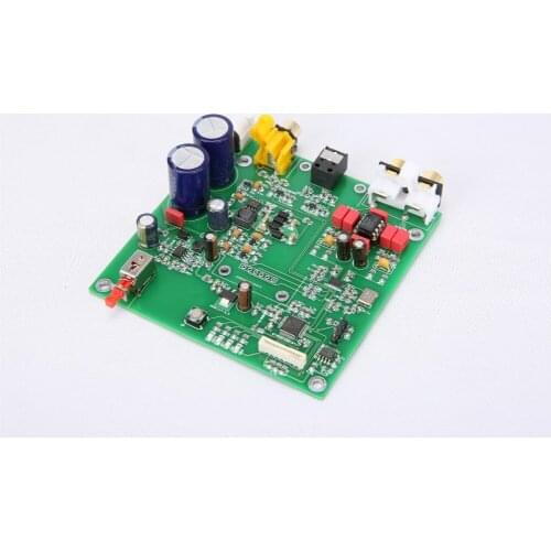 New ES9038Q2M ES9038 Q2M I2S DSD Decoder Coaxial Fiber input DAC decoding board For hifi amplifier audio