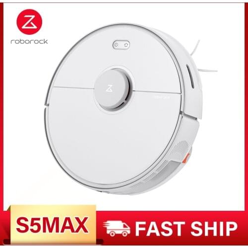 Roborock S5Max Robot Vacuum Cleaner ,App Remote Control, Sweeping And Mopping,2000PA Strong Suction,Dust Sterilize,Auto Recharge