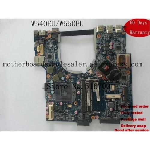 Scheda Madre For Hasee For CLEVO W540EU W550EU laptop motherboards E114139 YA-4A1 6-71-W5400-D02 Tested