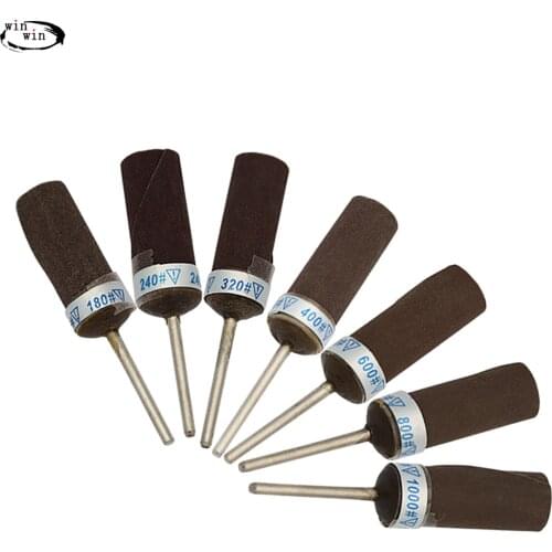 180#-5000# Model Nozzle Grinding Electric Grinding Sand Paper Rod Grinding Head 240# 320# 400# 600# 800# 1000# 1200# 1500# 2000