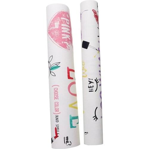 Nordic simple girl heart pink wallpaper clothing shop Princess Pink womens nail salon beauty salon background wall wallpaper