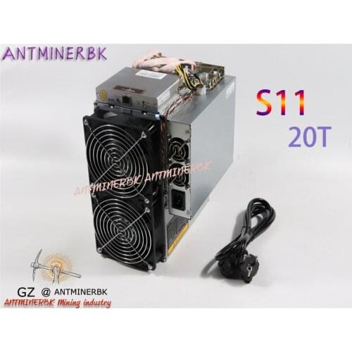 Old 80-90new 19T Bitcoin miner antminer S11 ASIC MINER bitman psu sha256 mining Better Than antminer z9 Mini BTC M3 S9 S7