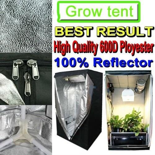 600D grow tent for indoor hydroponics greenhouse plant lighting Tents 80*80*160CM Growing tent