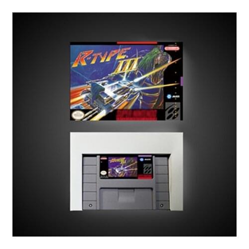 R-Type III - Action Game Card US Version with Retail Box