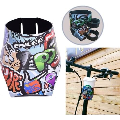 Hot Sale Bicycle Bottle Cage Water Bottle Holder Portable Printed Water Bottle Holder Lightweight Foldable Bottle Bottle Rack