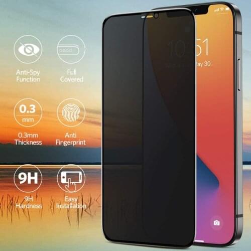 2 in 1 Green Light Anti Glare Mirror film Purple -Ray Anti Glare Eye protection For iphone 11 Pro Max 12 Mini 12 X XR 8 KAIQISJ