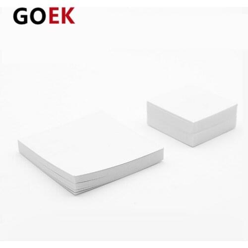 500pcs Dental Double-sided Mixing Paper Disposable Cement powder Reconciled Sampling Board paper