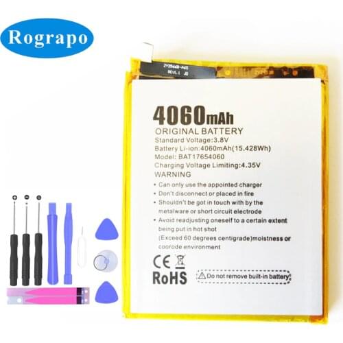 New 4060mAh BAT17654060 Replacement Battery Bateria Batterie For Doogee Mix 2 Mix2 Mobile Phone Batteries