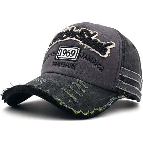 Hot Retro Washed Baseball Cap Fitted Cap Snapback Hat For Men Bone Women Gorras Casual Casquette Letter Black Cap Dad Hat