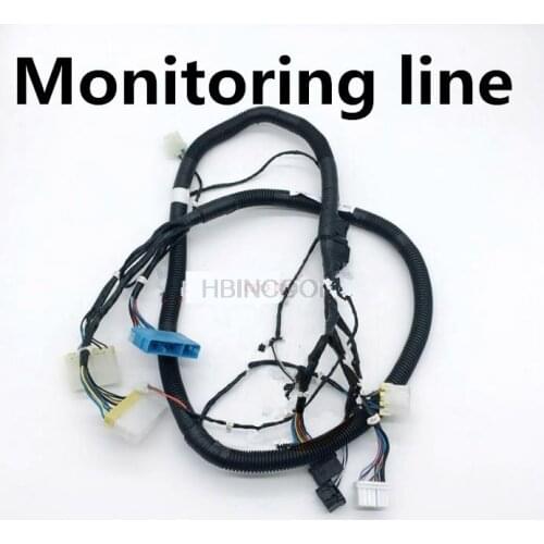 For PC 200-7 PC 220-7 PC 300-7 Excavator display monitor line 208-53-12920 Imported high quality display accessories