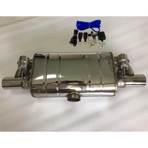 Mufflers Remote control Stainless steel Car exhaust pipe Vacuum pump Variable Valve