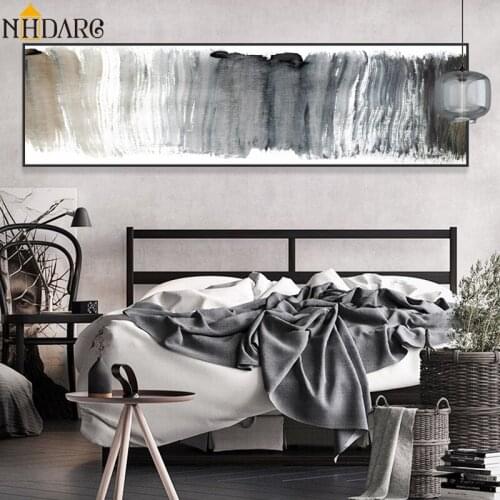 New Chinese ink and wash Abstract Style Decoration Canvas Print Painting Poster Art Wall Picture for Living Room Home Decor